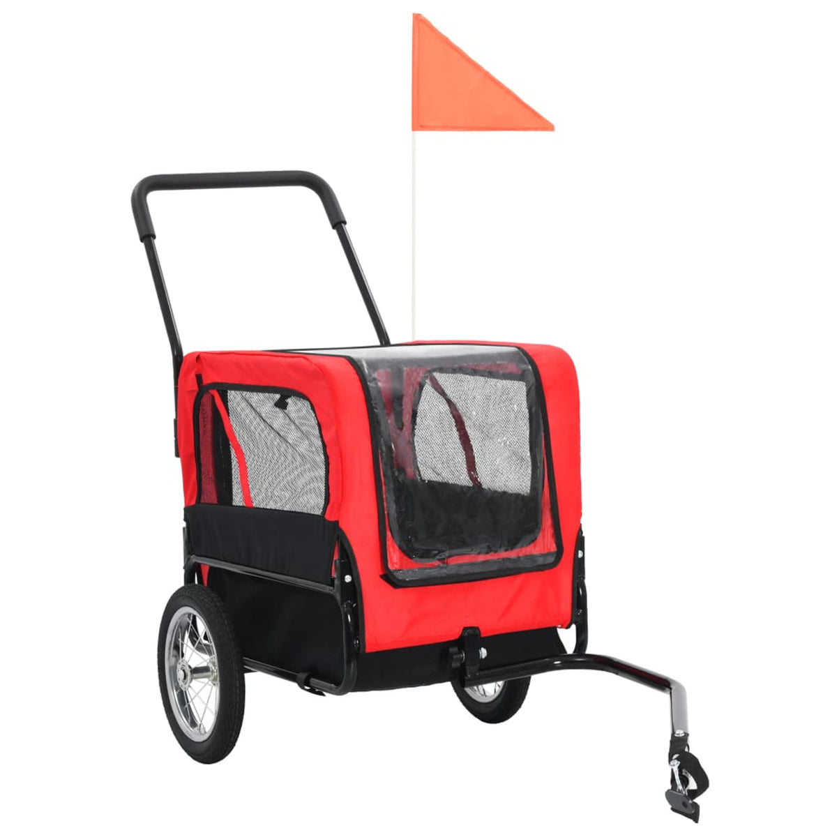 Red and Black Pet Bike Trailer Jogging Stroller Q199