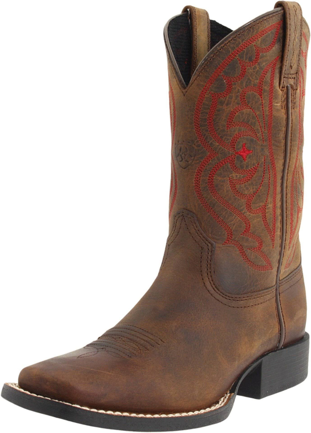 Distressed Brown Kids Quickdraw Boots C19161