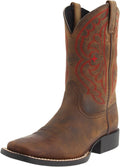 Distressed Brown Kids Quickdraw Boots C19161