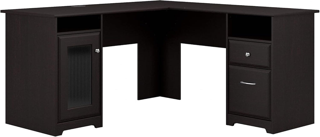 White L Shaped Computer Desk W14593