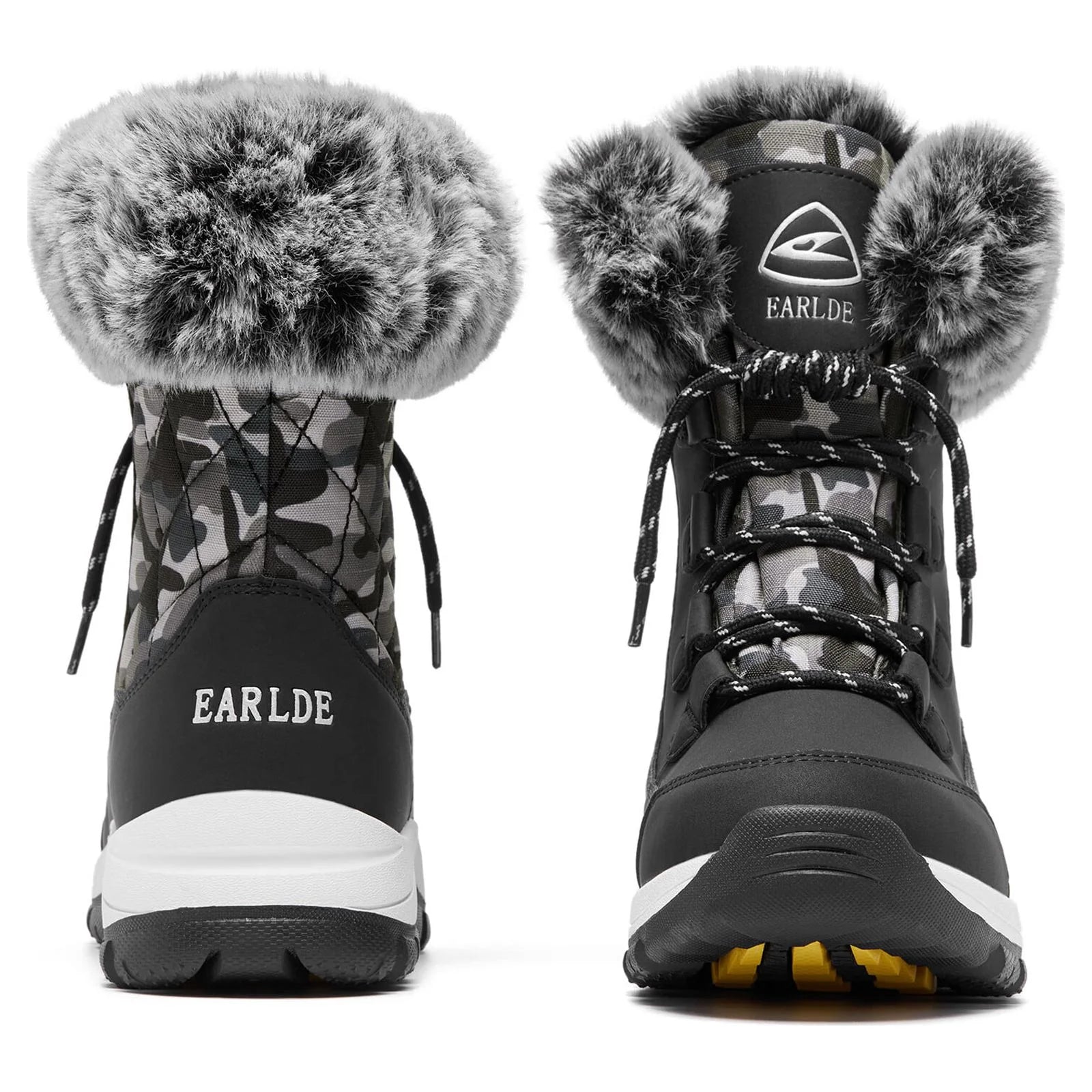 Waterproof Mid Calf Women's Snow Boots C4686