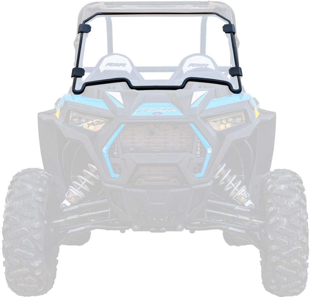 Heavy Duty Full Windshield, 1/4 Thick Clear Scratch Resistant Polycarbonate D194