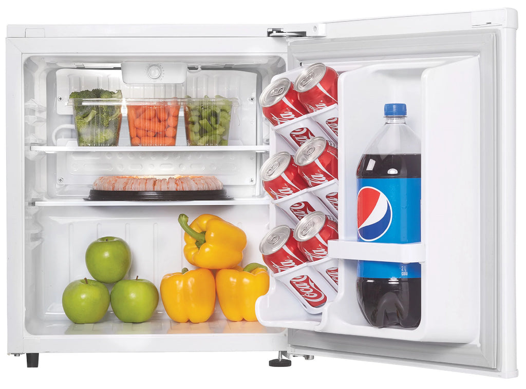 White Compact Refrigerator Q486