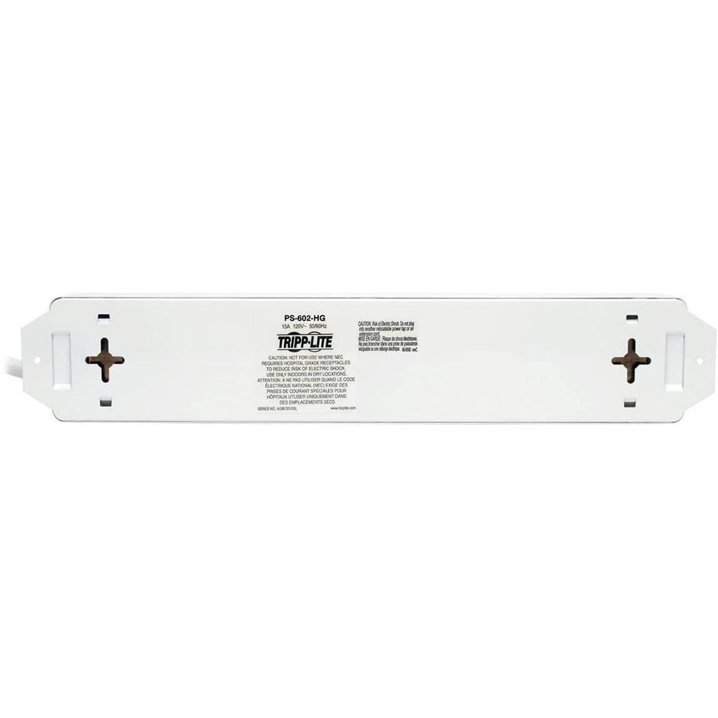 6-Outlet Medical Power Strip 15ft Cord V663