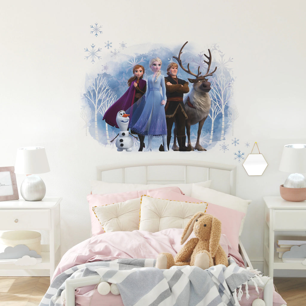 Peel and Stick Wall Decals, 35.92 in x 25.43 in, Blue A68694