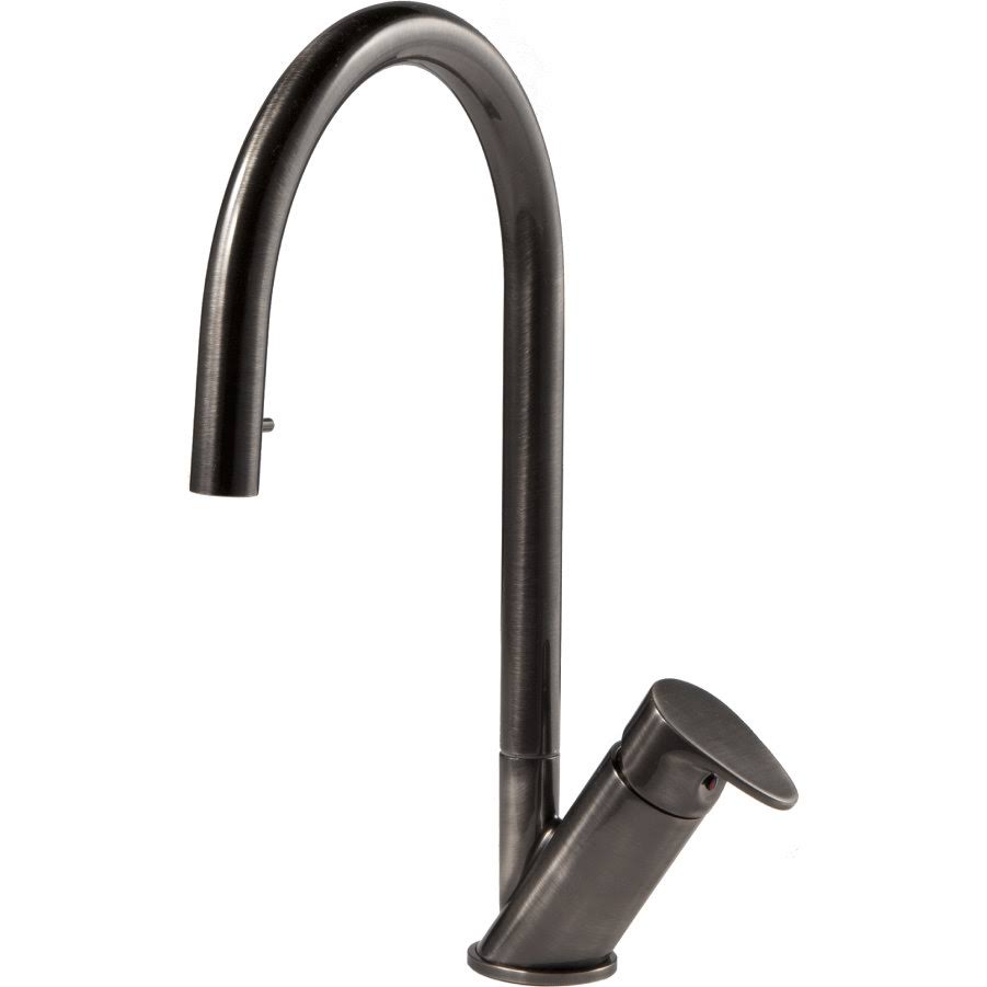 Pewter Pull Down Kitchen Faucet P38974