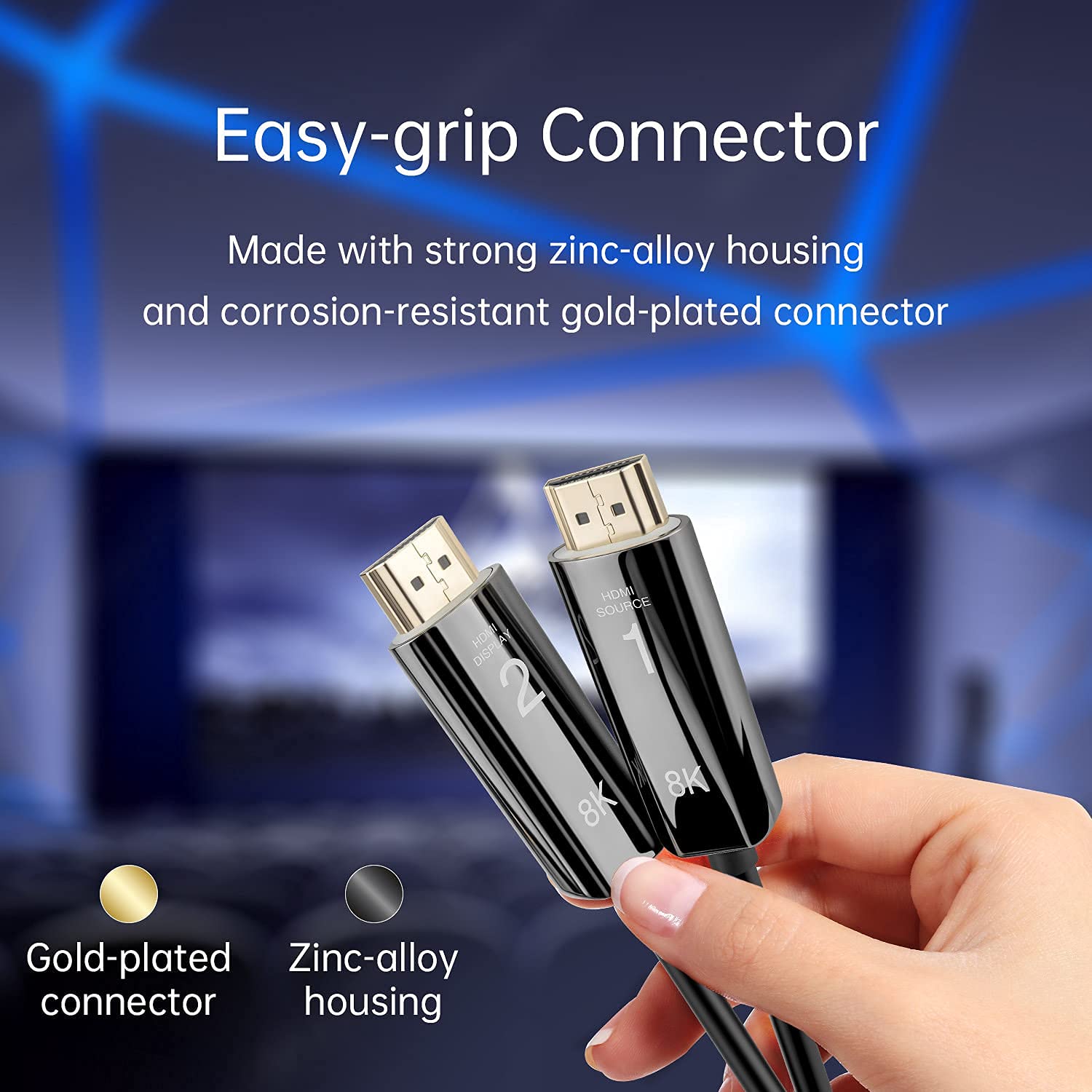 HDMI 2.1 8K UHD Video Cable (9.84ft) L2902
