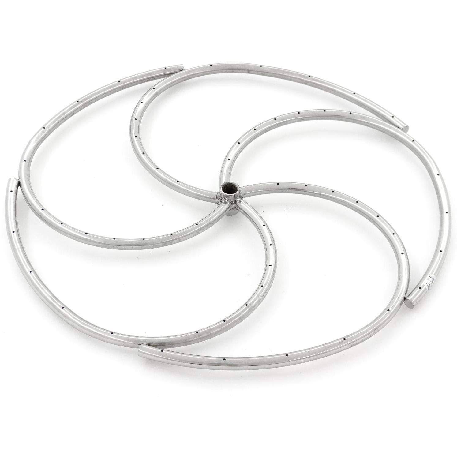24x22 Stainless Steel Natural Gas Spiral Ring Burner K63851