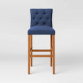 Navy Tufted Barstool T131900