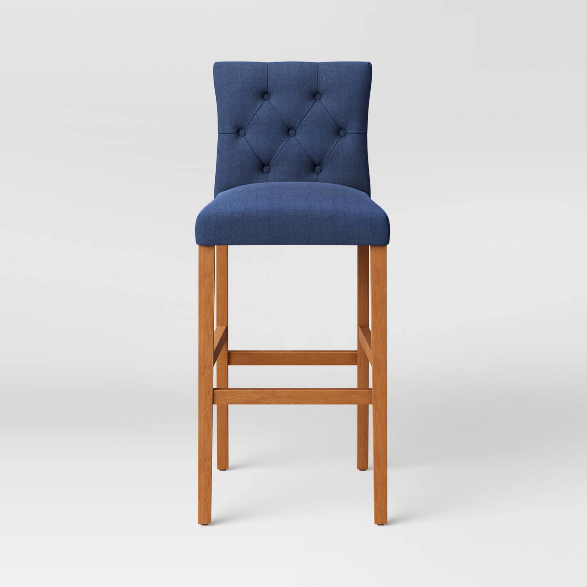 Navy Tufted Barstool T131900