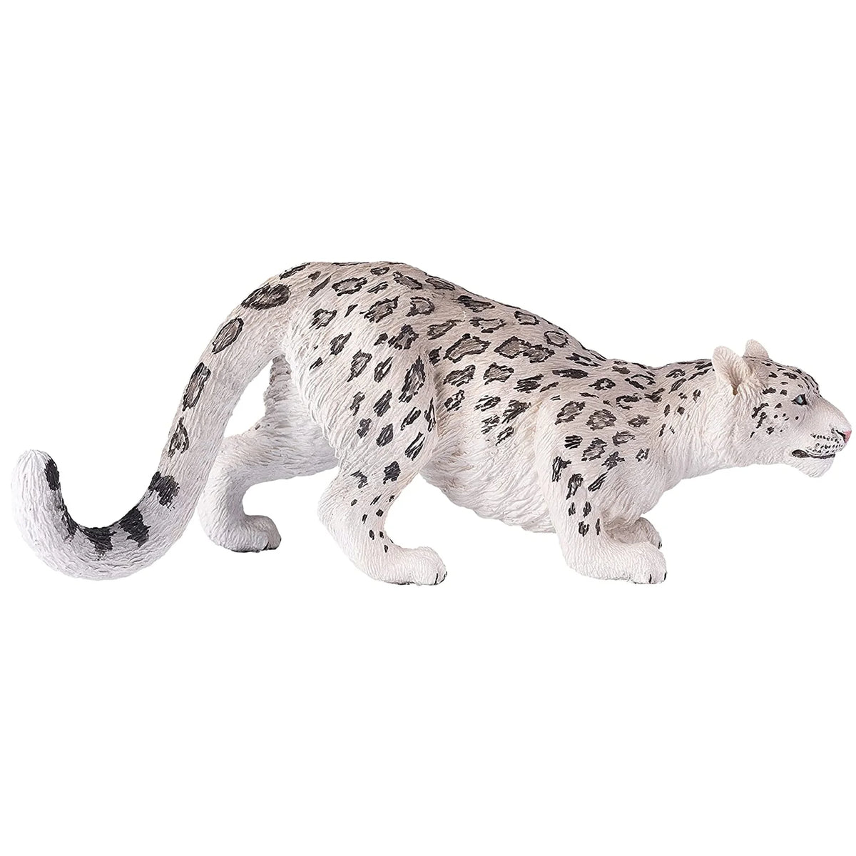 Snow Leopard Realistic Hand Painted Toy Figurine D81494