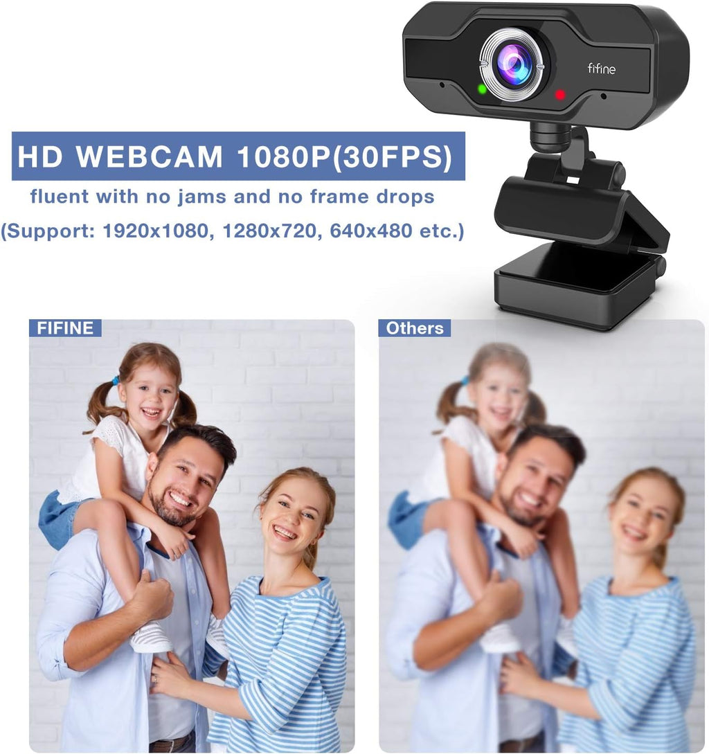 2 Pack 1080P USB Webcam with Microphone Y12392
