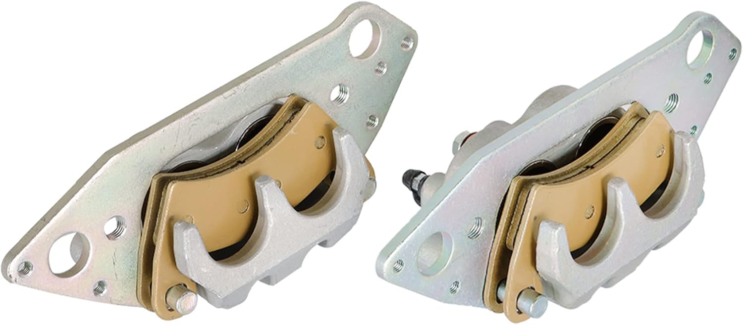 Front Left Right Brake Calipers W/Pads for Polaris Ranger 800 Crew XP 2010-2015 F893558