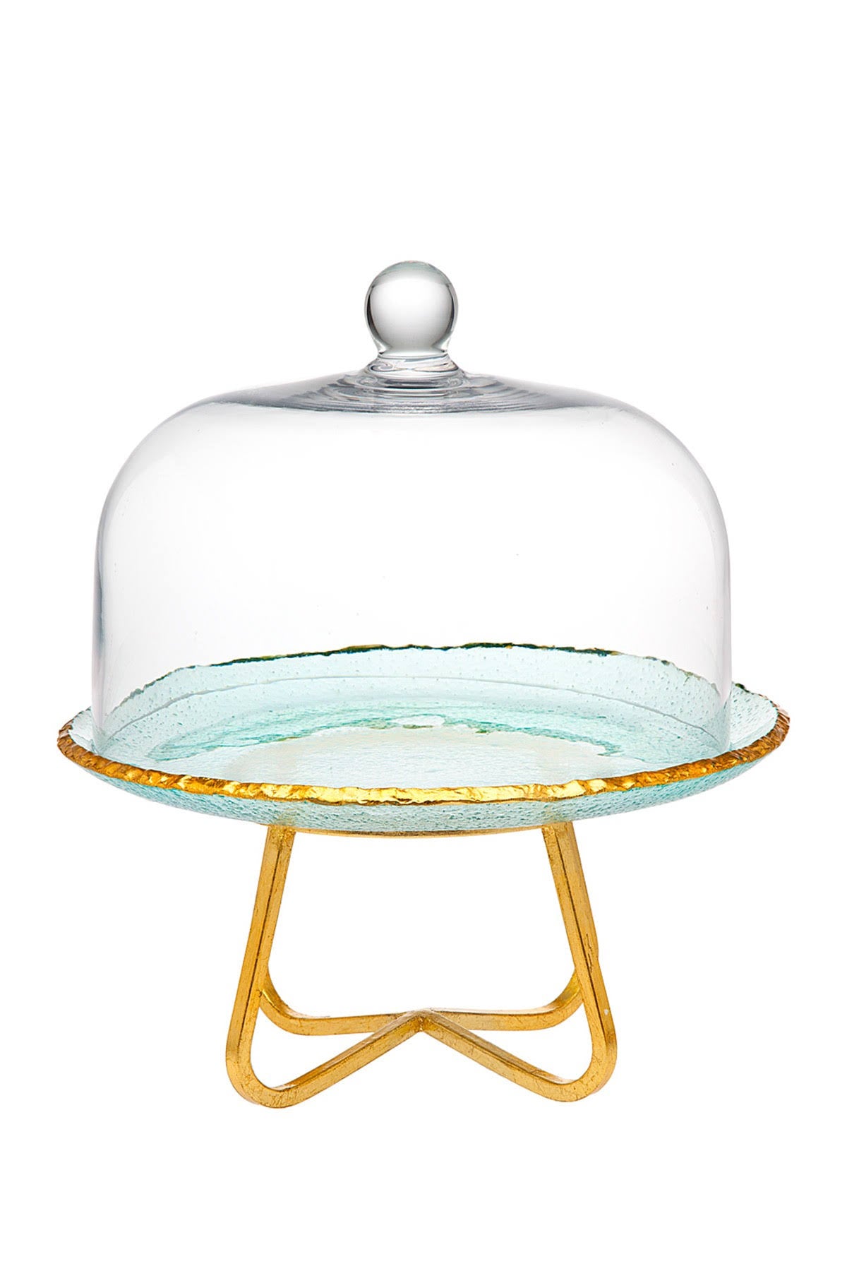 Gold Cake Dome F7868