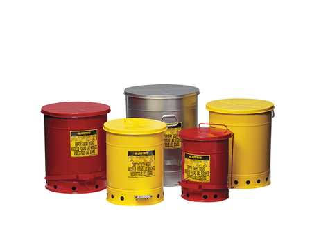 14 gal Steel Oily Waste Can N955210