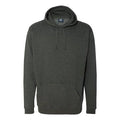 Gray Fleece Hooded Sweatshirt W7512