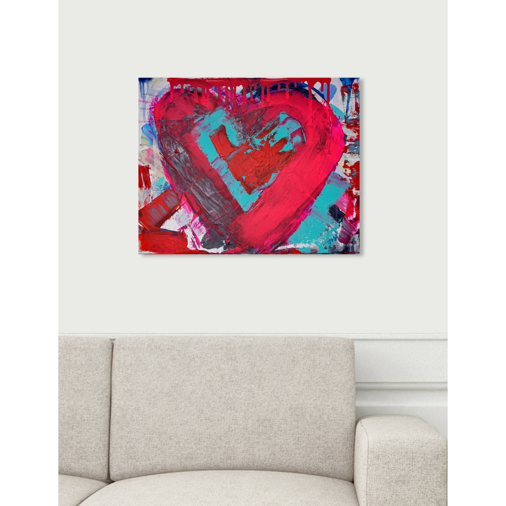 White Canvas Art J1067