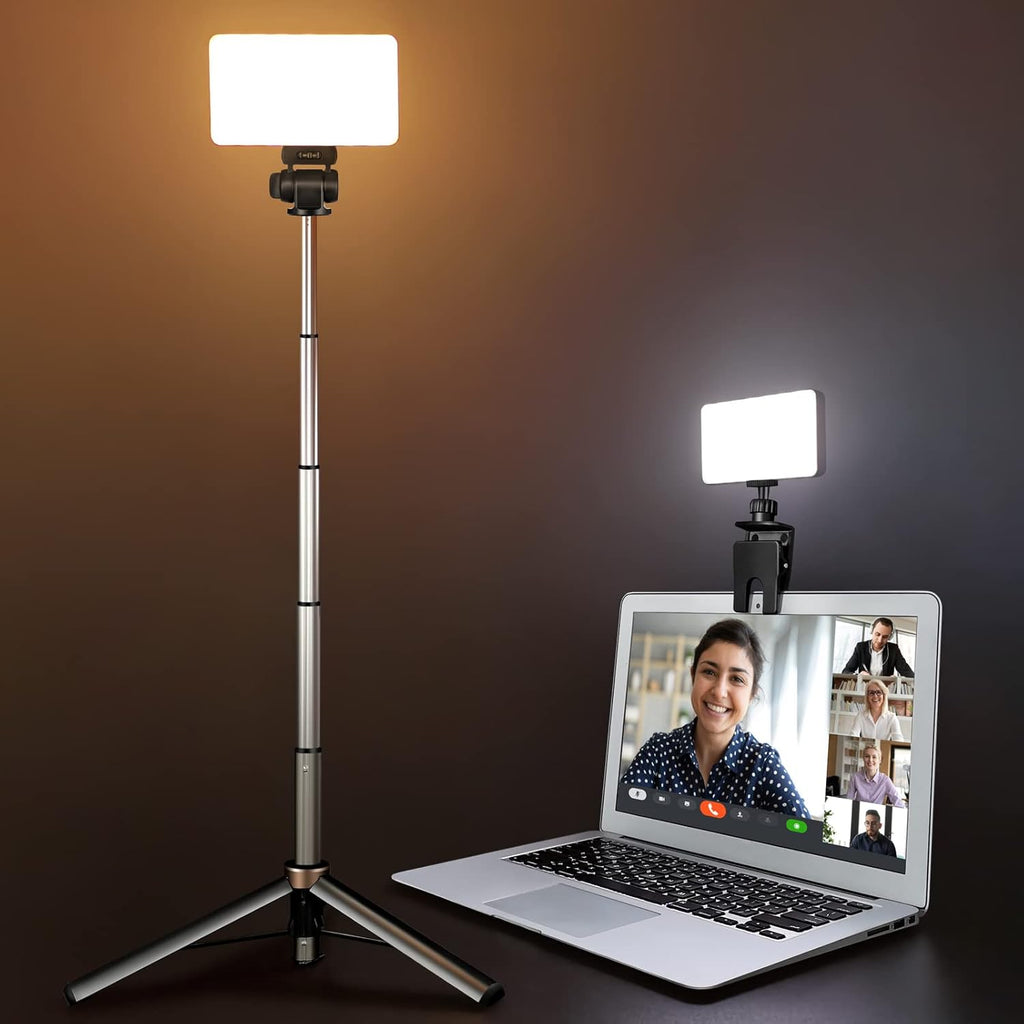 Pack of 2 Adjustable Tripod Video Conference Light N205078