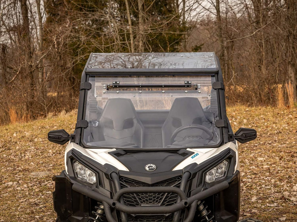Vented Full Windshield, 1/4 Thick Polycarbonate J893058