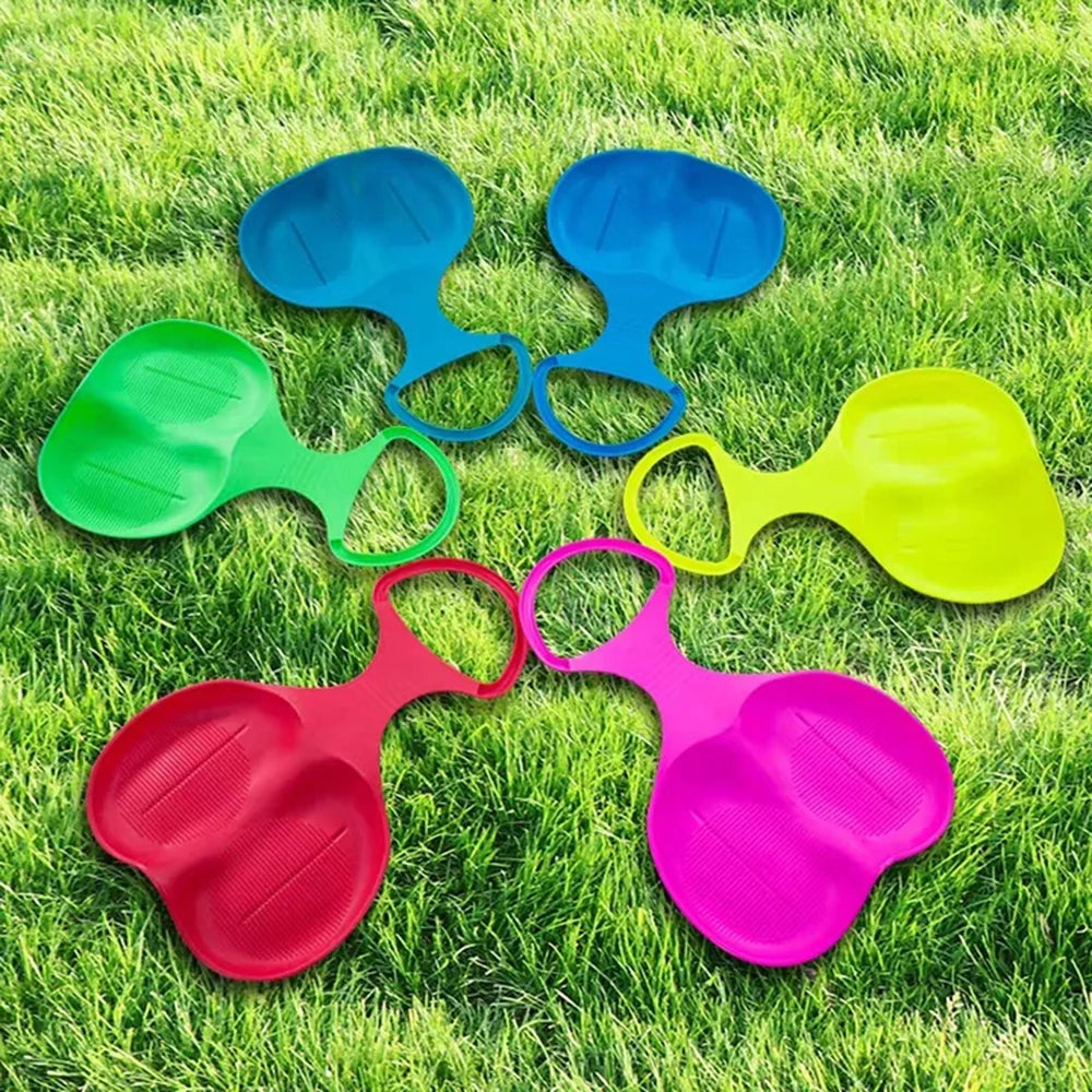 Children's Slope Grass Skis Ski Pad with Butt Pads Z40538