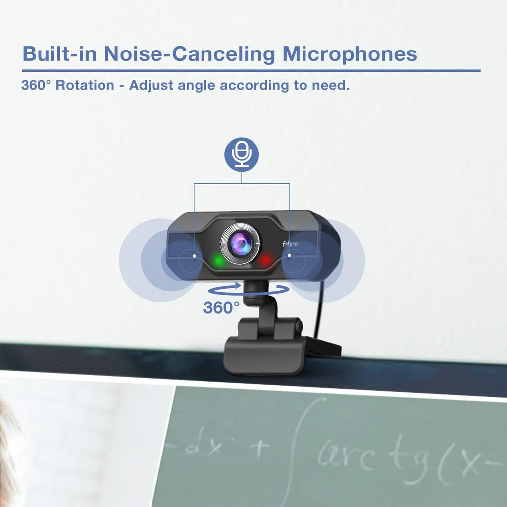 2 Pack 1080P USB Webcam with Microphone Y12392
