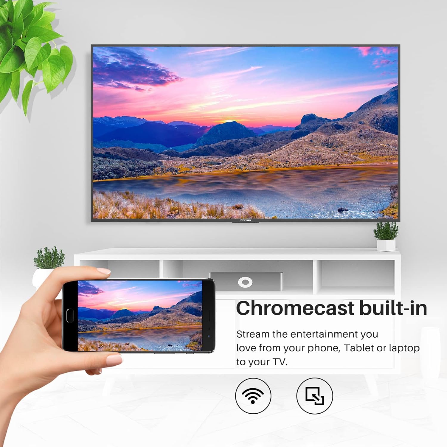 75 inch 4K UHD HDR Smart Android TV X2789