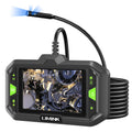 Triple Lens Waterproof Inspection Camera with 4.3 Inch Screen 1080P 32G Card (16.5ft) E639