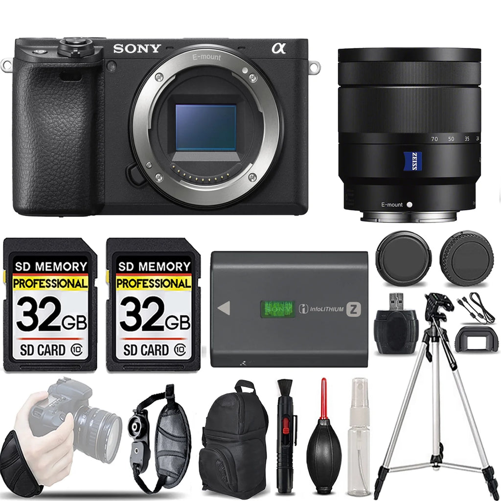 Sony a6400 Mirrorless Camera with 16-70mm f/4 ZA OSS Lens H576587
