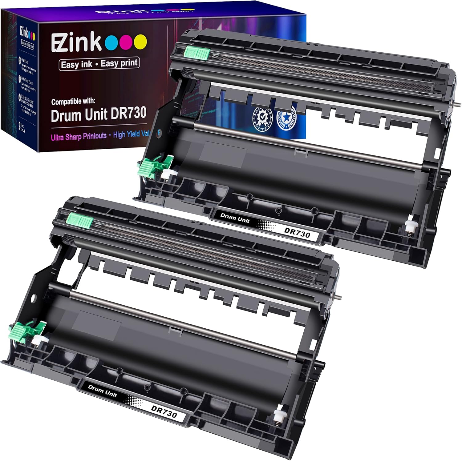 2 Drum Compatible Drum Unit for Brother Printers T163