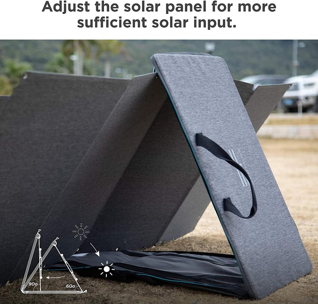 Portable Power Station with 160W Solar Panel, 1008Wh Solar Generator J29187