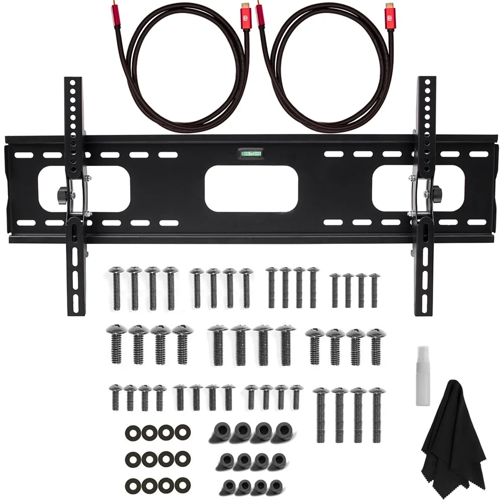 65 inch Crystal UHD 4K Smart TV with Soundbar, TV Wall Mount Bracket and Surge Adapter O114381
