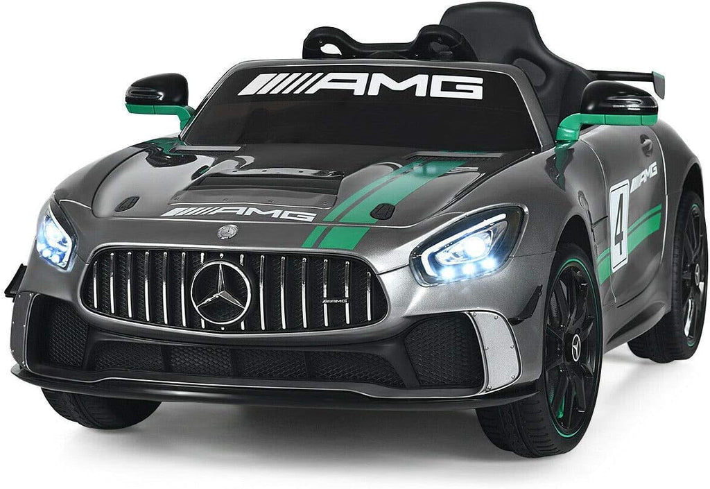 12V Licensed Mercedes Benz AMG GT Electric Ride On Car, Black K12850