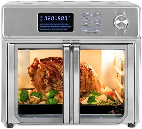 26 Quart Digital Air Fryer Oven Combo Stainless Steel A60660
