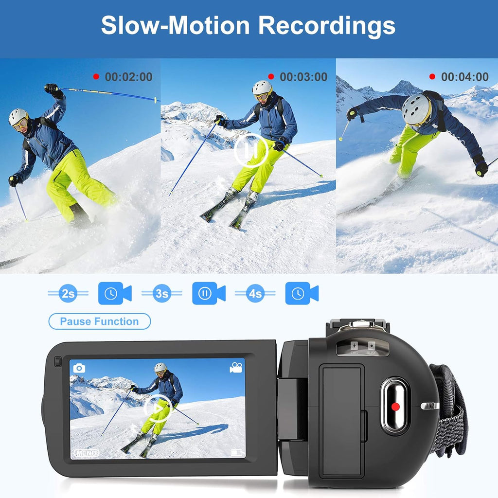 2.7K Ultra HD 36MP Vlogging Camera with Microphone P8932