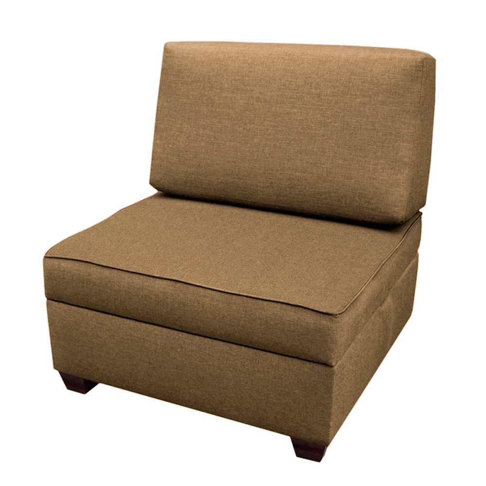 30 in. Storage Ottoman Chair - Mocha R95561