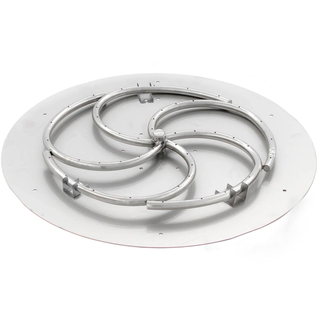 24x22 Stainless Steel Natural Gas Spiral Ring Burner K63851