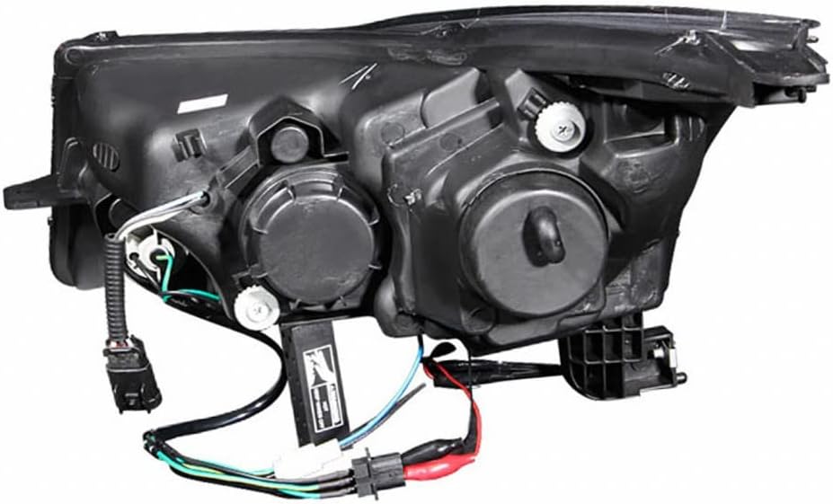 Projector Headlights with Halo Black LED Eyebrow I994