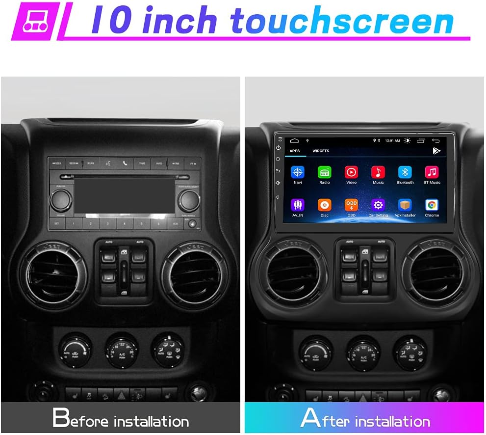 10 inch Touch Screen Car Radio Stereo E304