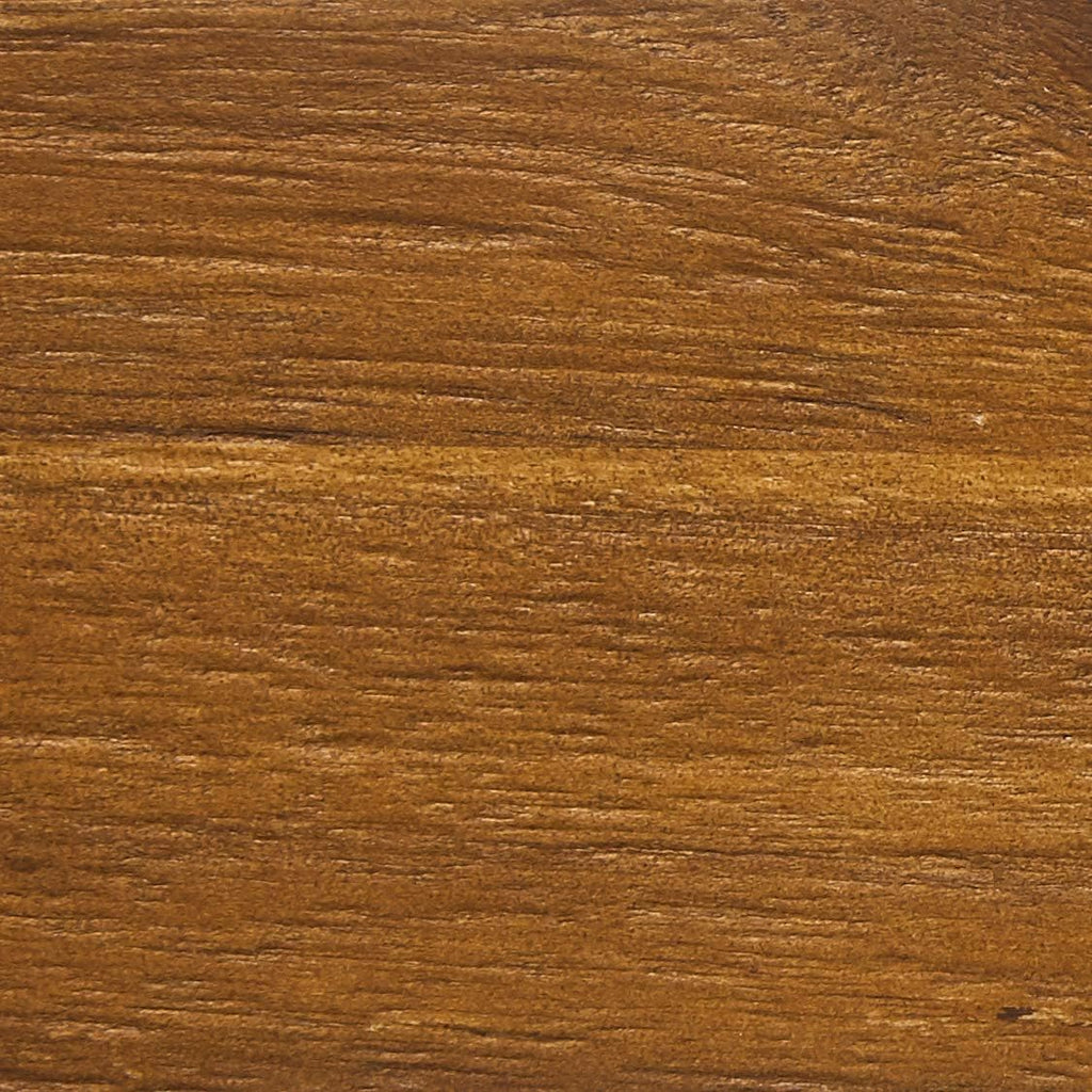Teak and Black Acacia Wood Bench with Shelf M198