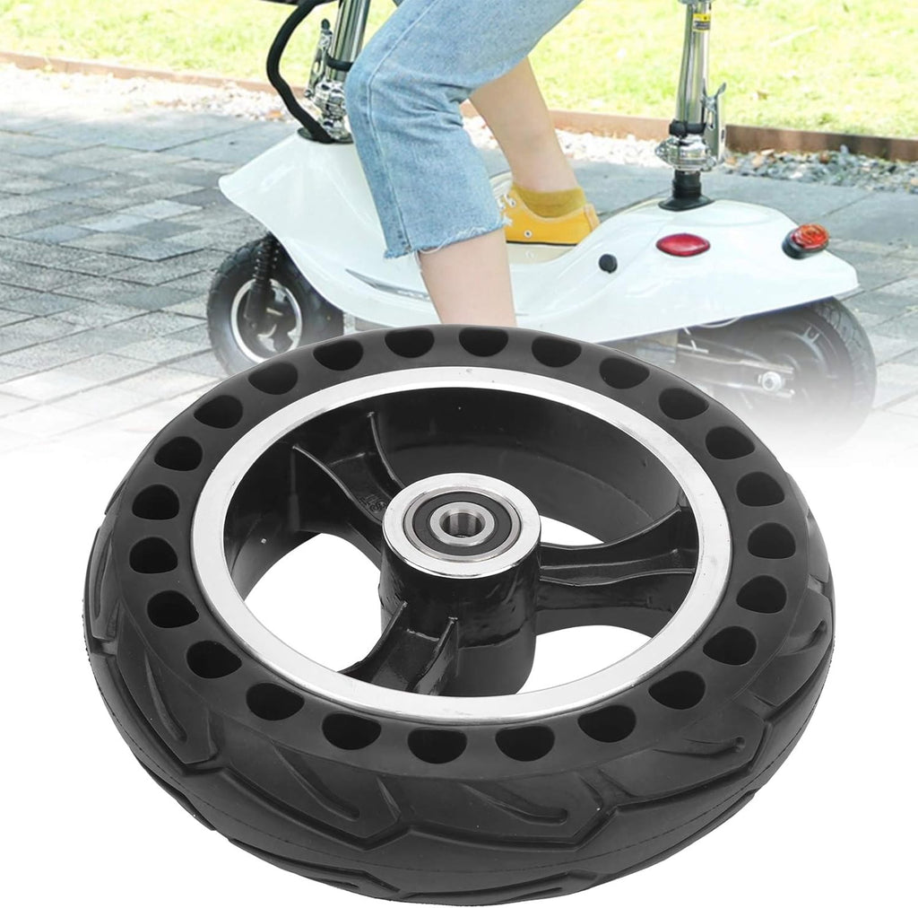 ExplosionProof Solid Rubber Scooter Tire 200x50 8inch Hub Pack of 2 N391701