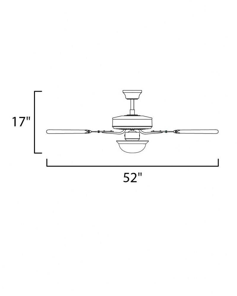 52-Inch Ceiling Fan D1701