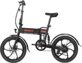 Folding Electric Bike 350W 20'' 36V/7.5Ah Removable Battery R198037