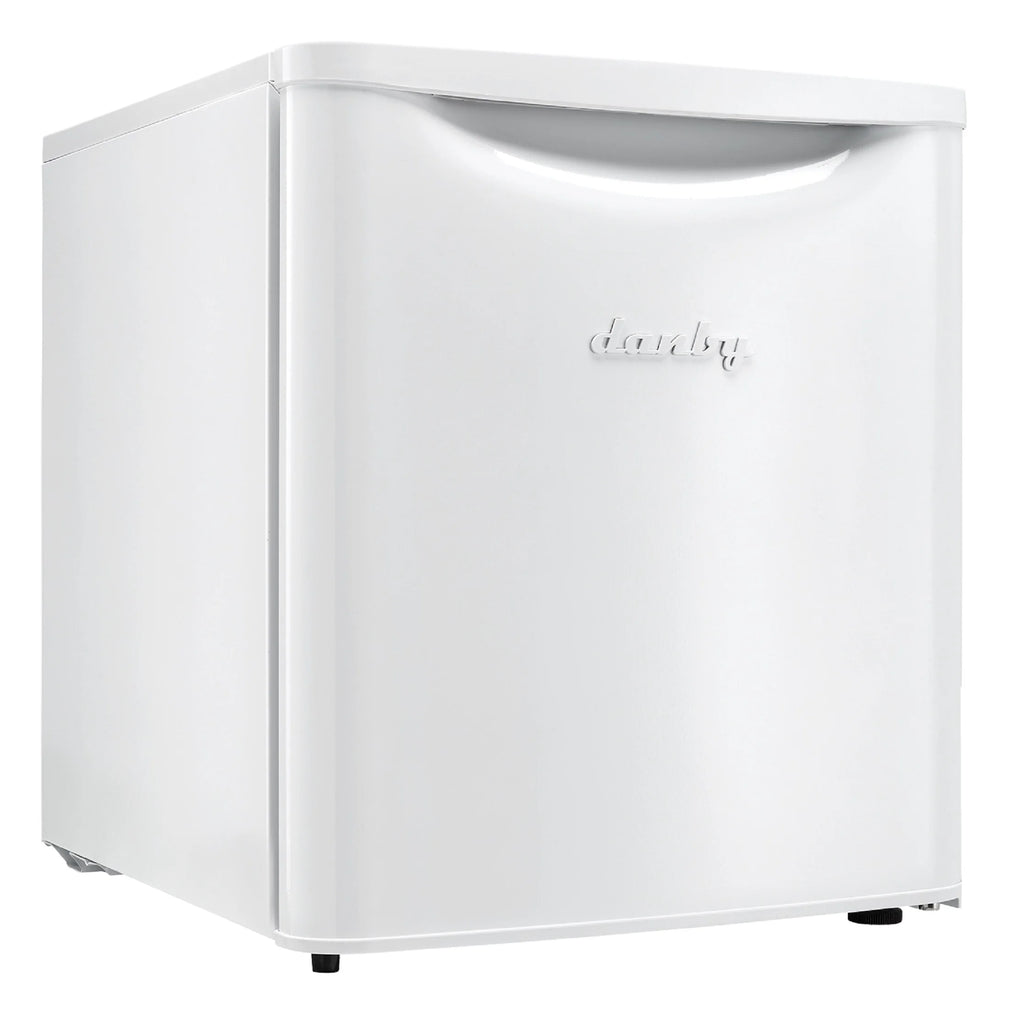 White Compact Refrigerator Q486