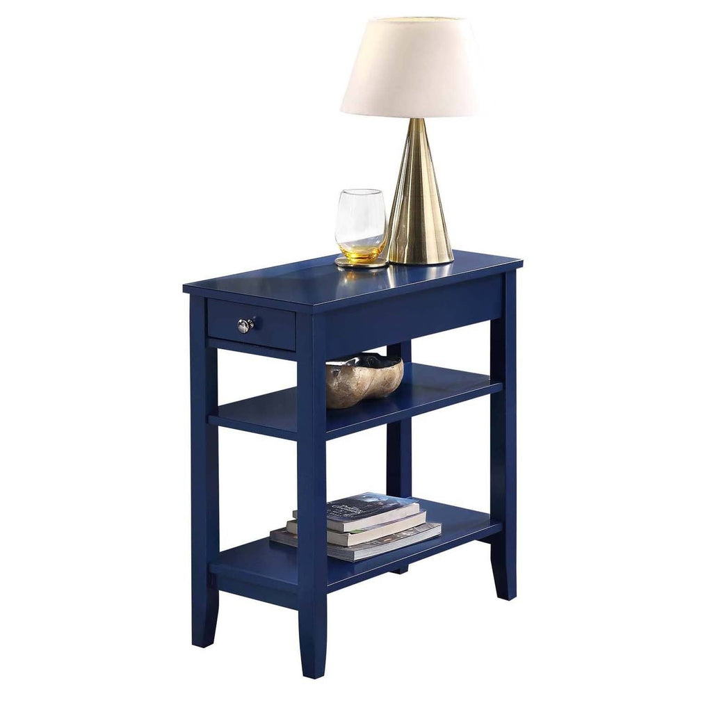 Three Tier End Table with Drawer Z967784