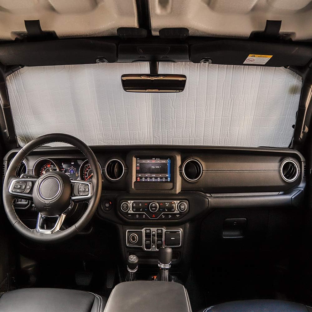 Silver Aluminum Foil Windshield Sun Shade L720120