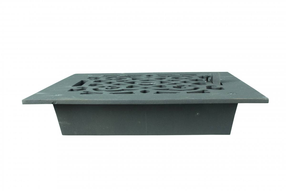 Cast 8x22 Floor Heat Register Vent G332