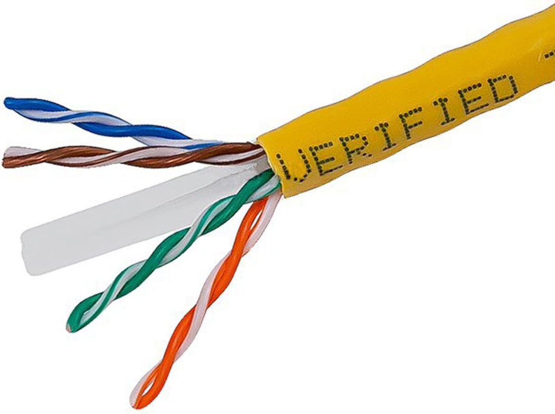 Cat6 Ethernet Bulk Cable, 1000ft, Blue H335