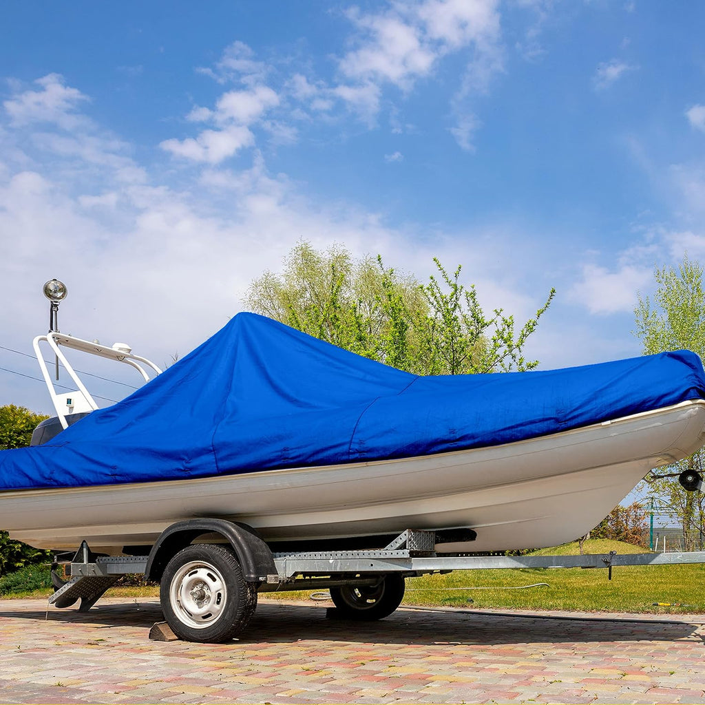 Blue Poly Tarp Cover 5 Mil Thick Waterproof (30' x 40') P513682