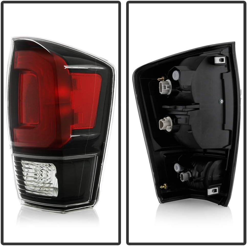 Black Bezel Tail Light Assembly for Toyota Tacoma Pickup S51338