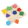 Wooden Shape Peg Puzzle Board Toy for Toddlers L1149